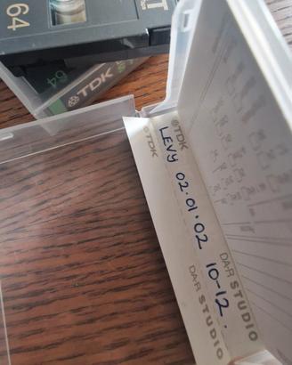 cassette TDK DAT DA-R Studio 64