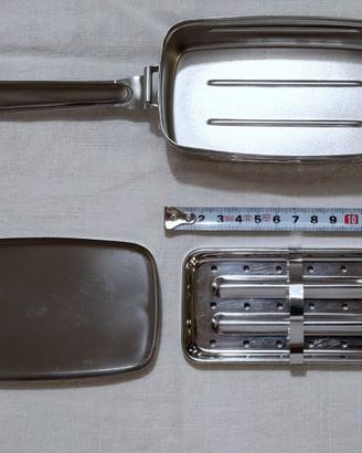 bollisiringa Mepra inox 18/10 anni 1960 come nuovo