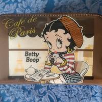 Portafoglio Betty Boop “Café de Paris” zip vintage