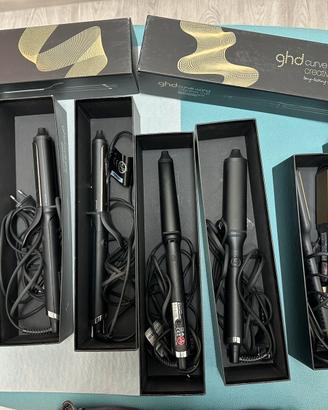 4 ferri e 1 piastra larga GHD