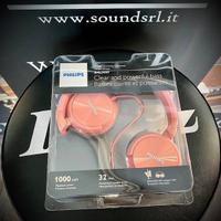 Philips shl3060 rosa cuffie stile deejay