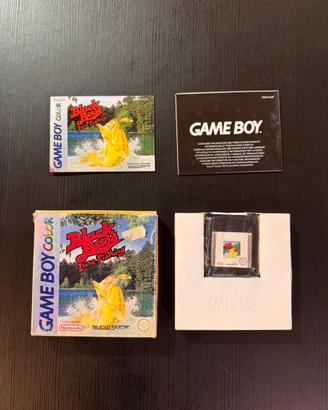 Black Bass lure fishing per gameboy con box
