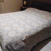 Coperta all'uncinetto fatta a mano