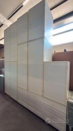 Armadio Bianco In Legno Usato 4530/U