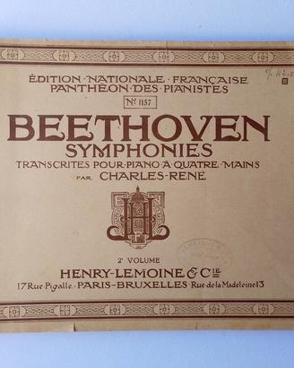 BEETHOVEN SYMPHONIES VOL. 2 - Charles-René - 1922