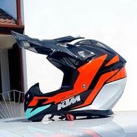 casco Ktm Airoh Aviator 3 cross enduro usato tg L 