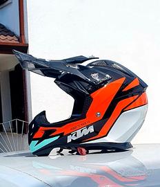 casco Ktm Airoh Aviator 3 cross enduro usato tg L 