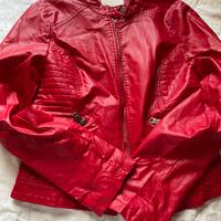 Giubbotto rosso da donna