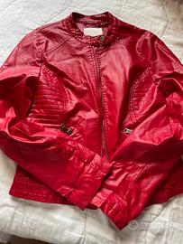 Giubbotto rosso da donna