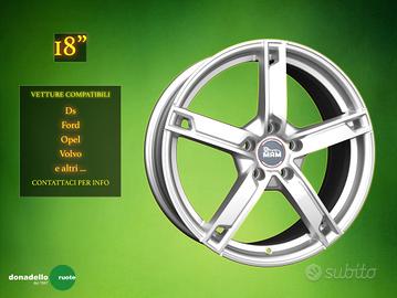 Cerchi in Lega 18" Ds, Volvo, Ford e altri