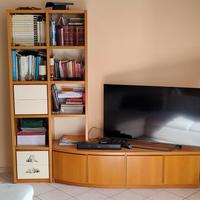 MOBILE SOGGIORNO LIBRERIA 4CASSETTI E 4 ANTE