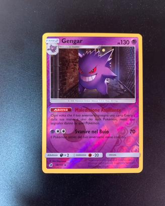 Carte pokemon gengar
