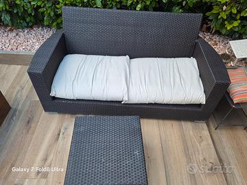 set giardino in ratan