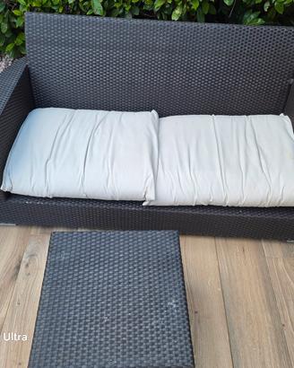 set giardino in ratan