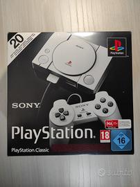 PLAYSTATION CLASSIC NUOVA SONY CON 2 CONTROLLER