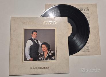 LP vinile Freddie Mercury Barcellona originale RAT