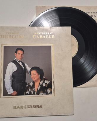 LP vinile Freddie Mercury Barcellona originale RAT