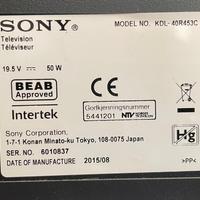 TV SONY 40 POLLICI no smart