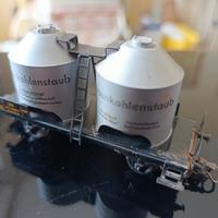 Märklin 4511 H0 - Carro Silos Braunkohlenstaub