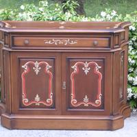 Mobiletto da Esposizione  Lucidato e Decorato