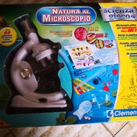 Microscopio giocattolo per bambini Clementoni 