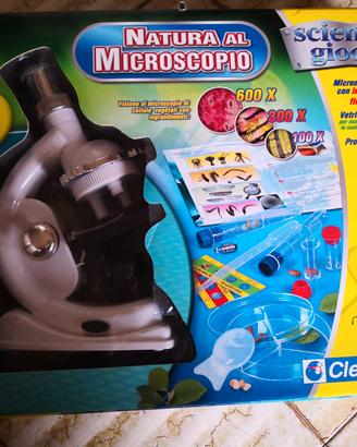 Microscopio giocattolo per bambini Clementoni 