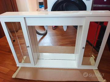 mobiletto specchio bagno 