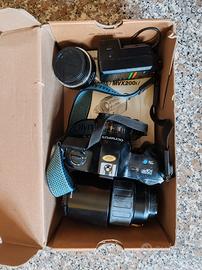 Olimpus OM 101 + obiettivi 