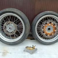 Cerchi originali Ktm Behr con pinza e disco 320mm