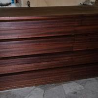 Mobile cassettiera 8 cassetti in legno 