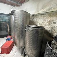 Botti per vino in acciaio inox