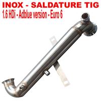 DOWNPIPE DPF Peugeot 208 308 Hdi 1.6 75 120cv PS2