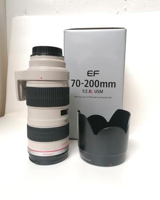ottica Canon EF 70-200 f2.8 L USM