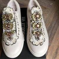 Sneakers panna Emanuélle Vee