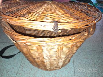 Cesta raccolta funghi