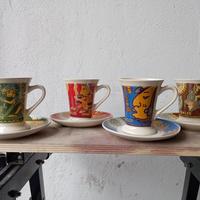 4 Tazze Eraclea per cioccolata