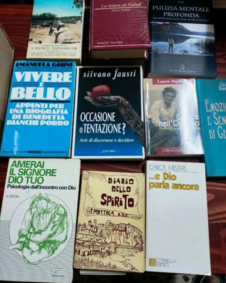 Lotto blocco stock di 10 LIBRI per librerie mercat