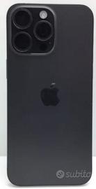 I phone 15 pro max 256 nero