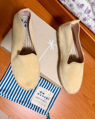 Espadrillas Manebí in pelle scamosciata