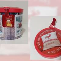 Barattolo di  latta natalizio panettone Balocco