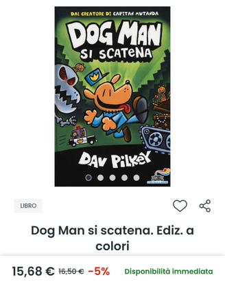 Libro dog man si scatena