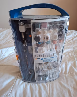 Miniutensile rotativo Dexter 135 w con 200  acces