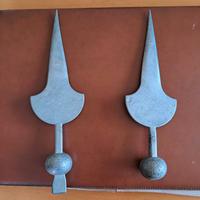 Punte in alluminio per ringhiere cancelli