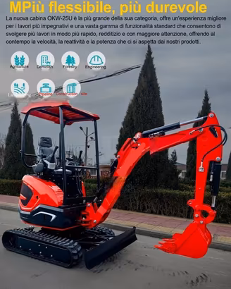 Miniescavatore Nicosail OKW 25U