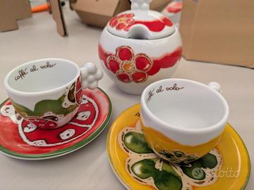 THUN 2 tazzine espresso con zuccheriera