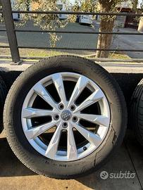 CERCHI ORIGNALI Q3 CON GOMME R 18