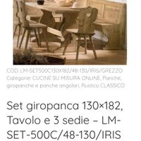set giropanca tirolese completo