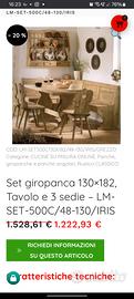set giropanca tirolese completo