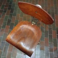 Vecchia sedia girevole Cagliani & Marazza