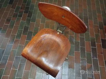 Vecchia sedia girevole Cagliani & Marazza